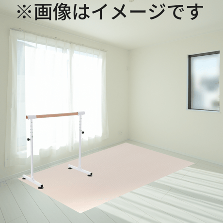 《 バレエマット／さくらピンク 》10cm単位オーダー｜リノリウム代用・ダンスマット・自宅練習用・手作りスタジオ｜LMO-11