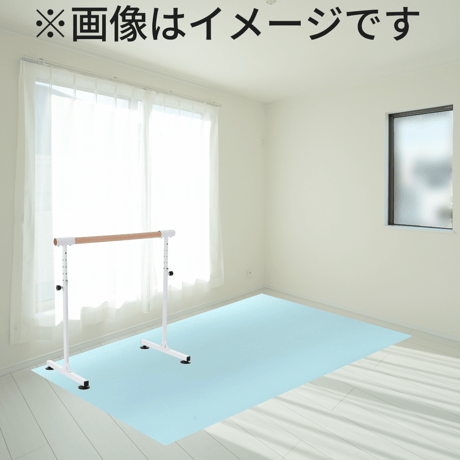 【販売再開】《 バレエマット／スカイブルー 》選べるサイズ｜リノリウム代用・ダンスマット・自宅練習用・手作りスタジオ｜LM-17