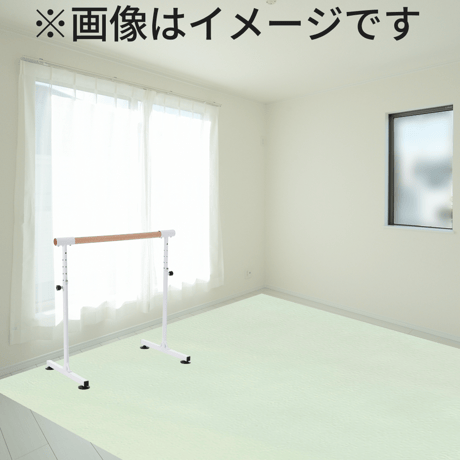 《 バレエマット／パステルグリーン 》選べるサイズ｜リノリウム代用・ダンスマット・自宅練習用・手作りスタジオ｜LM-13
