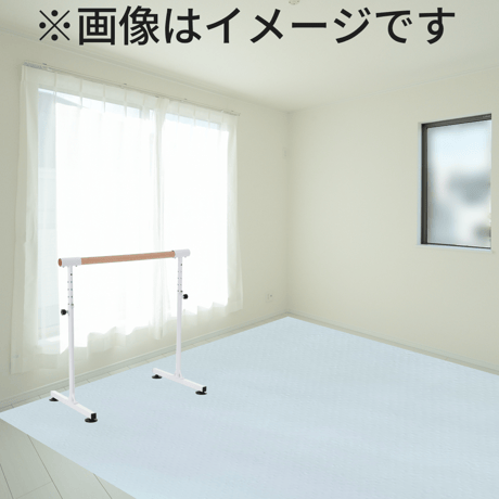 《 バレエマット／ペールブルー 》選べるサイズ｜リノリウム代用・ダンスマット・自宅練習用・手作りスタジオ｜LM-16