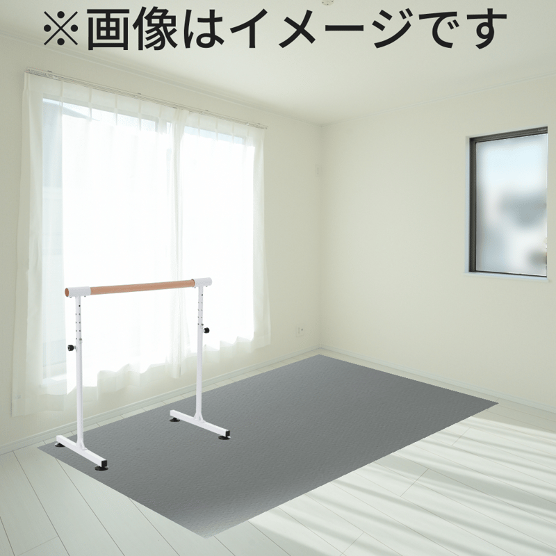 バレエマット／グレー 》選べるサイズ｜リノリウム代用・ダンスマット