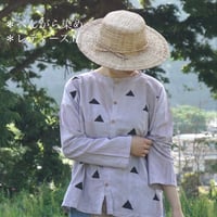 「さんかく」- 野良着　風来坊シャツ-