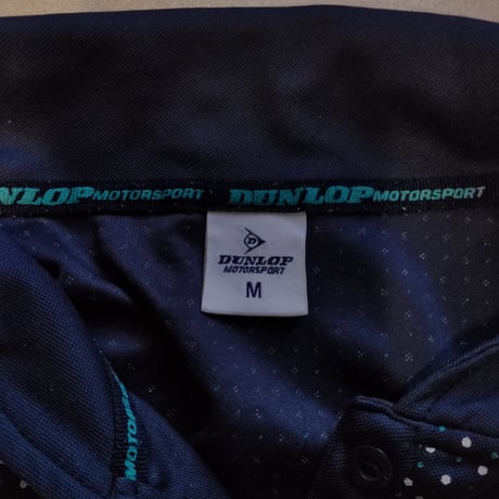 【古着】Mサイズ　DUNLOP　ポロシャツ　WL-24100029