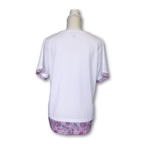 【古着】Lサイズ　ＦＩＬＡ　重ね着風Ｔシャツ　WL-24100015