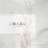 ご購入前に必ず一読お願いします