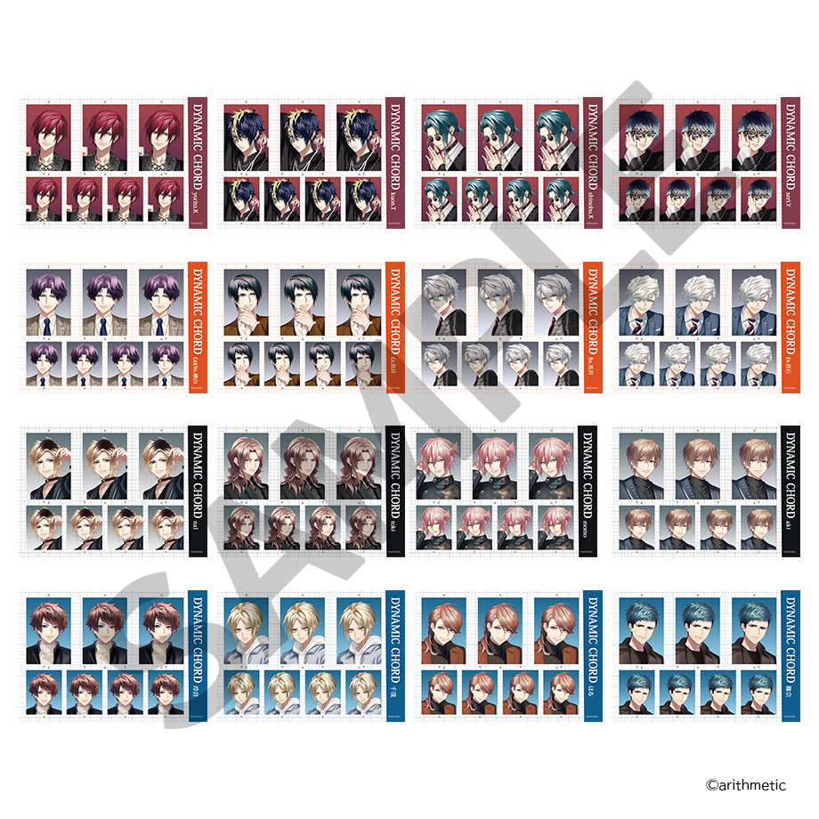 DYNAMIC CHORD 証明写真風ブロマイドコレクション | はにーしょっぷ