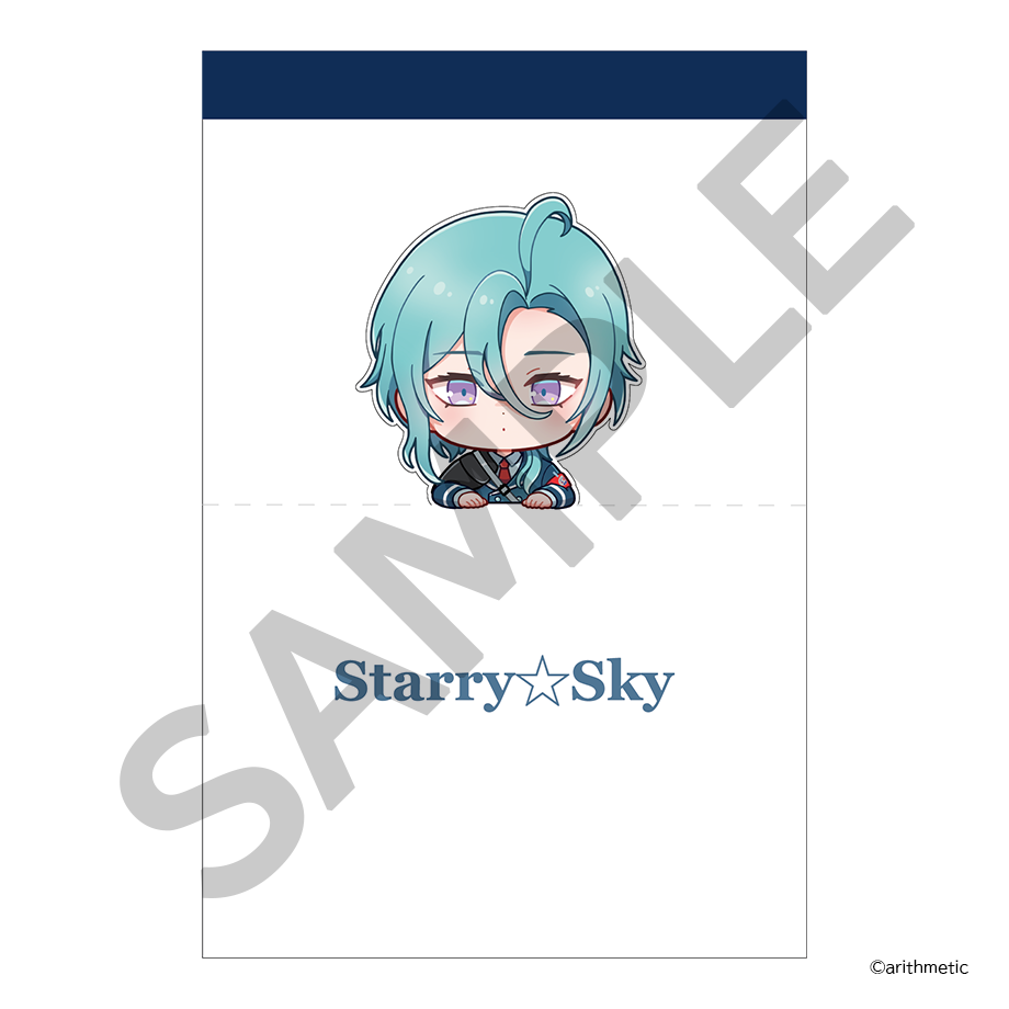 【即購入不可・在庫確認必須】ダイヤのA アクリルスタンド、ミニ色紙　まとめ売り Starry☆Sky スタンドメモパッド vol.1 | はにーしょっぷ