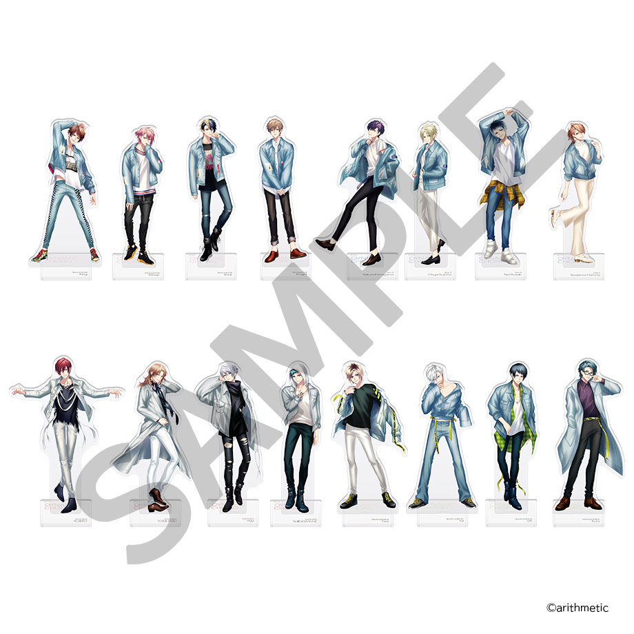 DYNAMIC CHORD アクリルスタンド DYNAMIC CHORD カード型アクリルスタンド shuffleCD 3rd ver. |