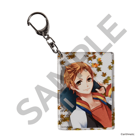 Starry☆Sky フレークキーホルダー Spring&Autumn
