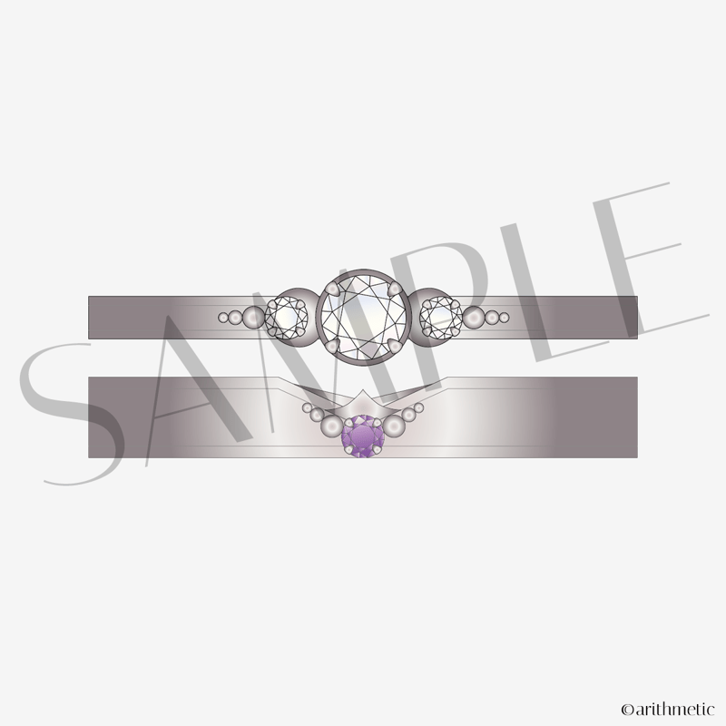 Starlit Anniversary Ring 木ノ瀬梓&Heroineセット | はにーしょっぷ