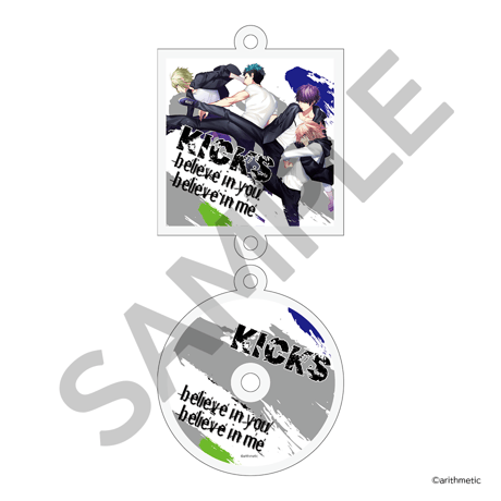 DYNAMIC CHORD 2連キーホルダー shuffleCD ver. vol.1
