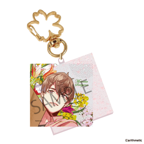 あやかしごはん 10th Anniversary 桜アクリルツインキーホルダー