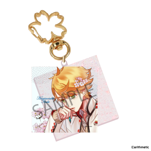 あやかしごはん 10th Anniversary 桜アクリルツインキーホルダー | は