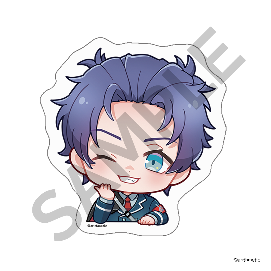 ④ストラップ クリアファイル『アニメ Starry☆Sky オフィシャルFC』 Starry☆Sky アクリルクリップ | はにーしょっぷ