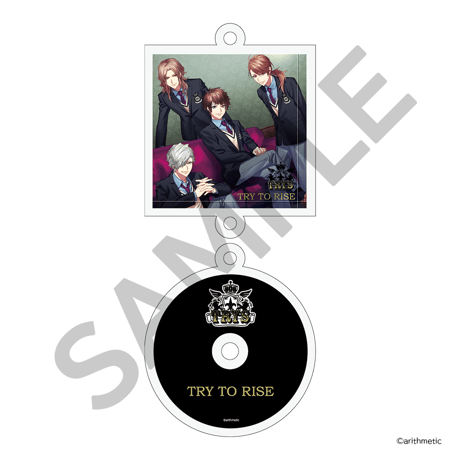 DYNAMIC CHORD 2連キーホルダー shuffleCD ver. vol.2