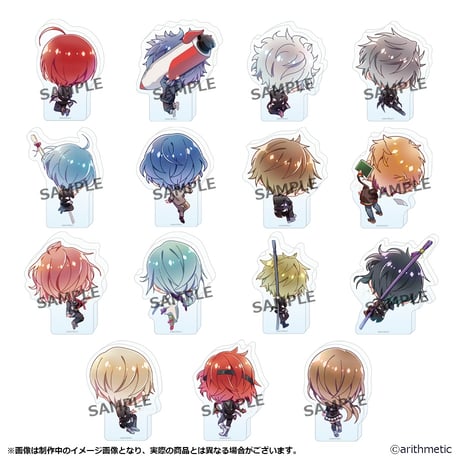 honeybee 15th Anniversary Starry☆Sky アクリルミニフィギュア