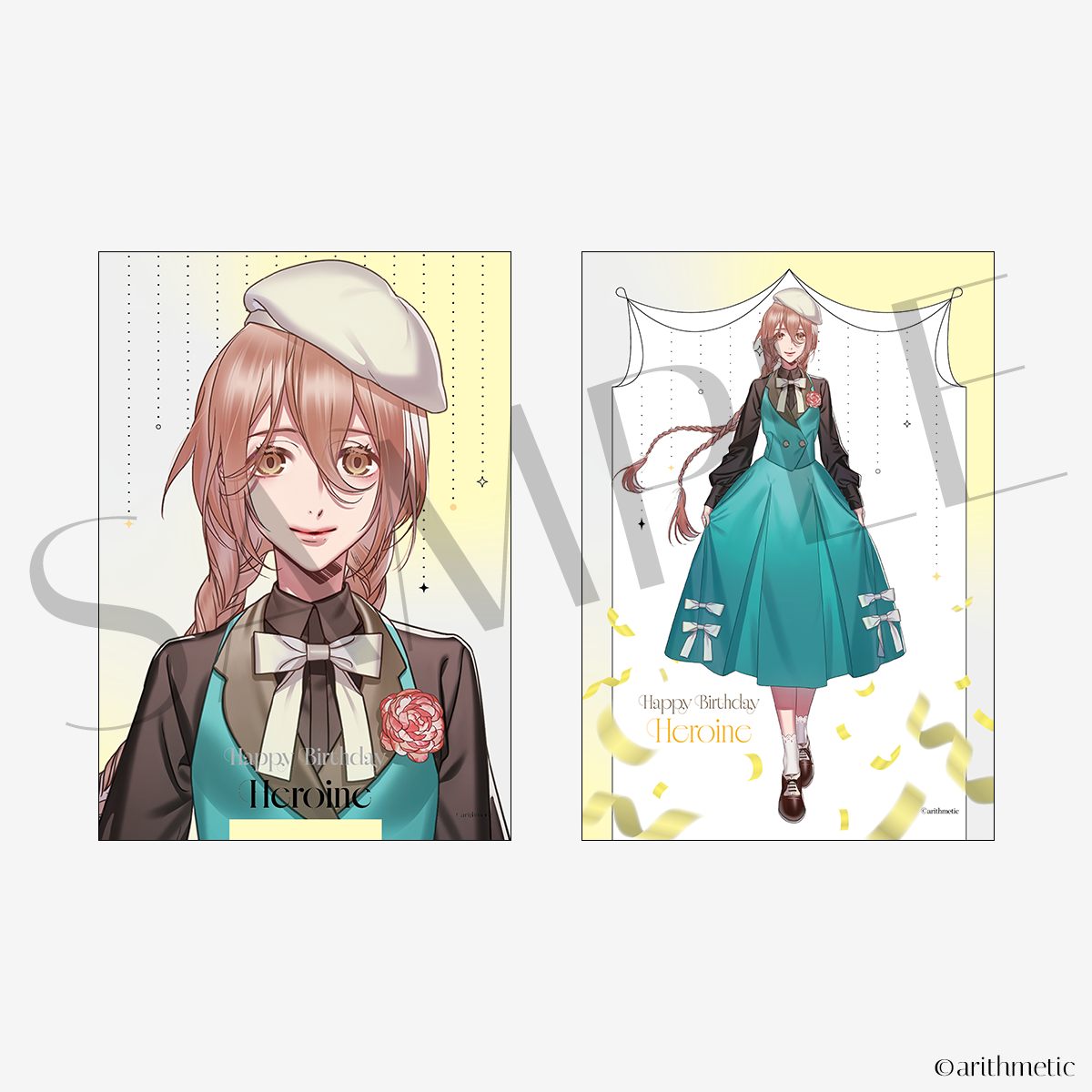 ブロマイドセット Heroine ver. | はにーしょっぷ