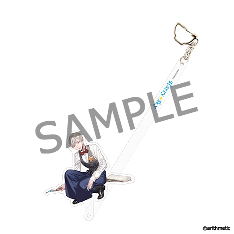 幽幻ロマンチカ　アドアーズ限定　プライズ景品　アクリルスティック　ストラップ 幽幻ロマンチカ アドアーズ限定 プライズ景品 アクリルスティック