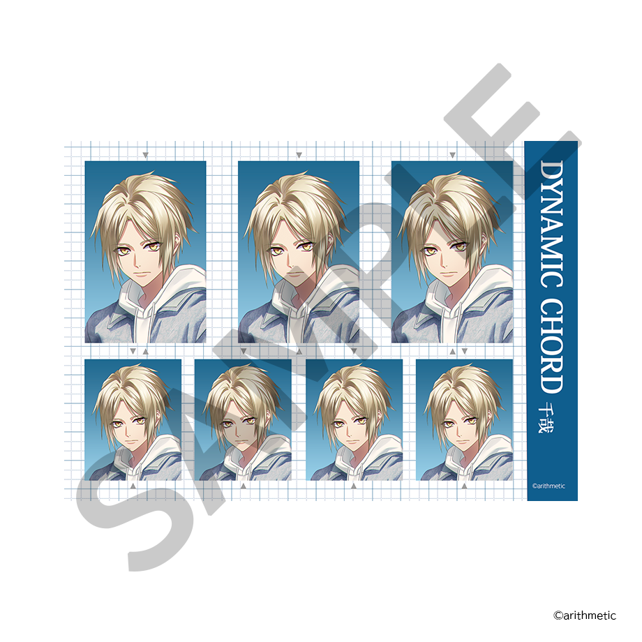 DYNAMIC CHORD   ブロマイド DYNAMIC CHORD 証明写真風ブロマイドコレクション | はにーしょっぷ