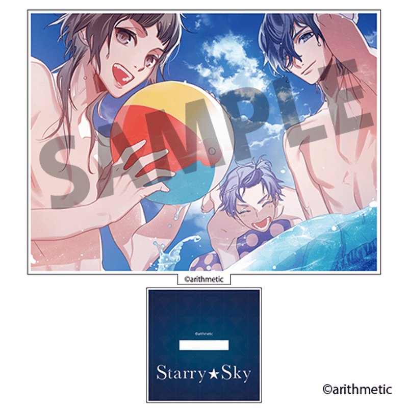 『 アニメ　Starry☆Skyオフィシャルファンクラブ』スタスカ Starry☆Sky カード型アクリルスタンド AGF2025ver. | はにーしょっぷ