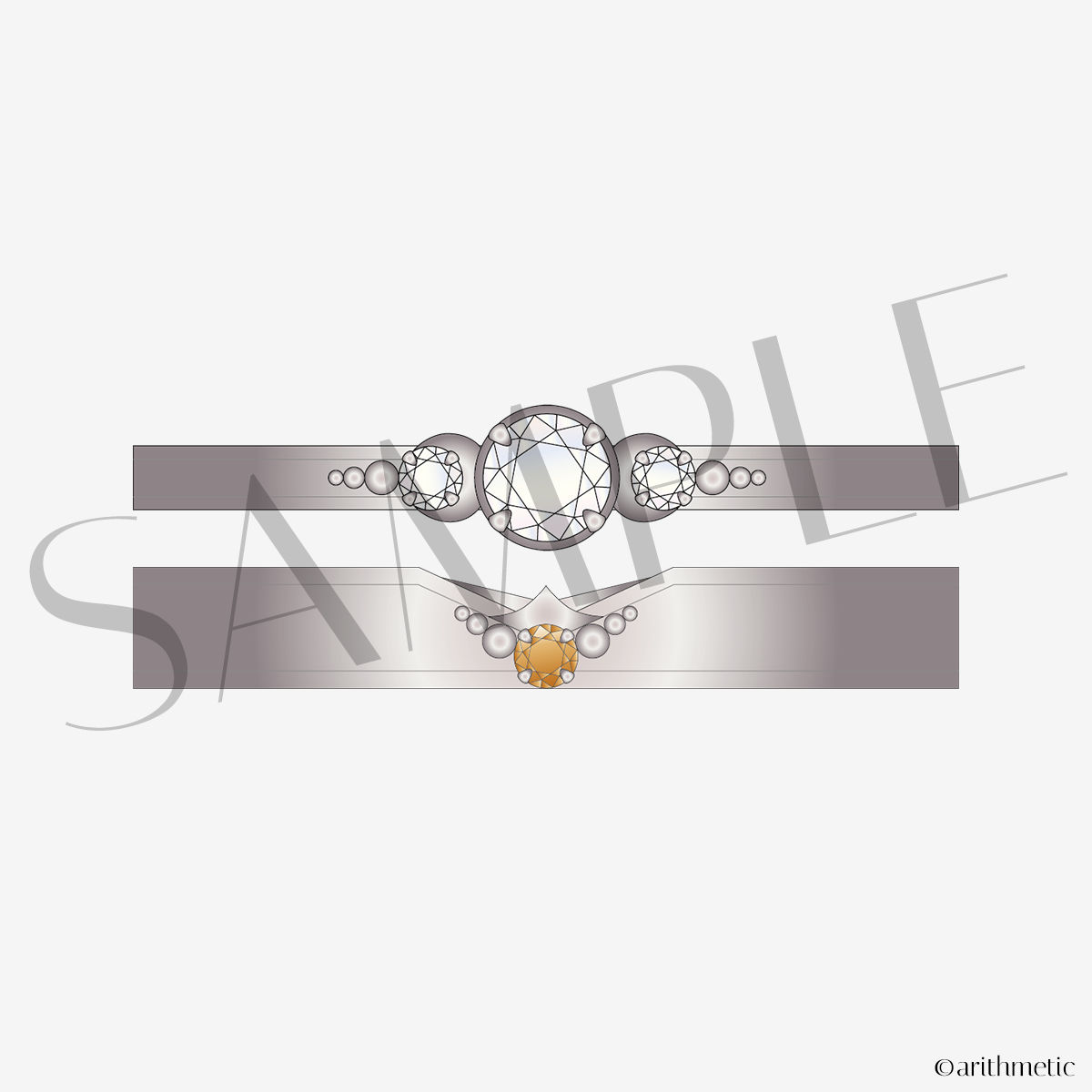 Starlit Anniversary Ring 陽日直獅&Heroineセット | はにーしょっぷ