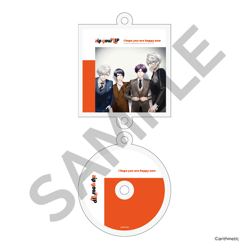 DYNAMIC CHORD 2連キーホルダー shuffleCD ver. vol.1 | は