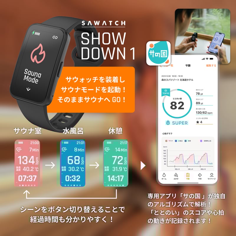 サウォッチ SHOWDOWN1【一般販売】 | 100plus Webstore