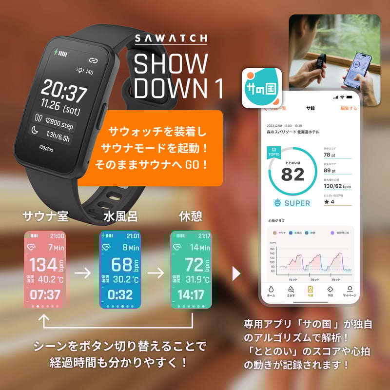 サウォッチ SHOWDOWN1【一般販売】 | 100plus Webstore