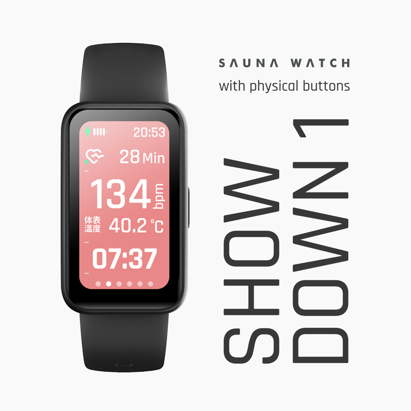 サウォッチSHOWDOWN1スマートウォッチ