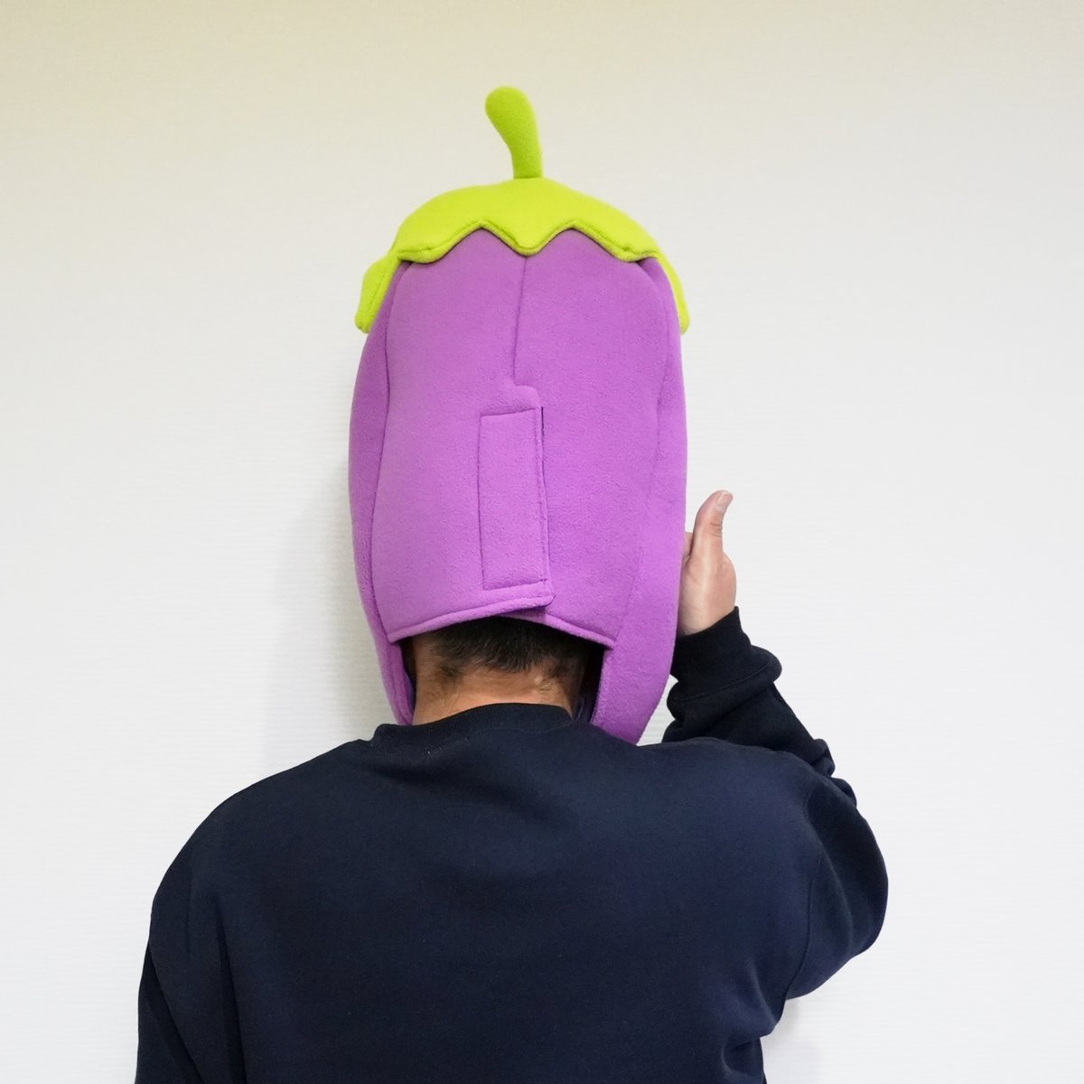 本物のナスビの被り物 | 天竺川原イベントGOODS