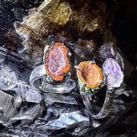 スイカ🍉ジオードリング💍🍉