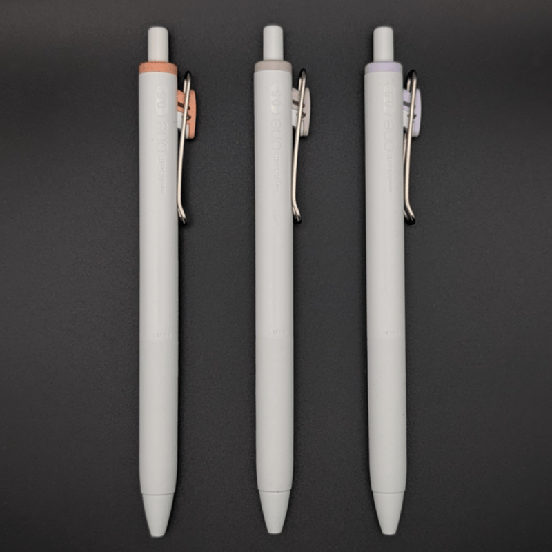 uni-ball one 限定 TIME STUDY 3種セット 限定】uni－ball one（uni-ball one） みやびづつみ 3色
