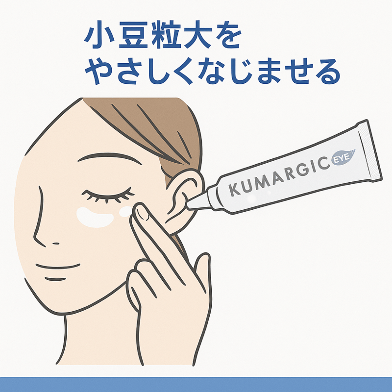 ク・マジック アイクリーム 20g｜目元専用美容クリーム パンダ目対策
