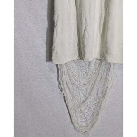【Schorl】2000s spider web T