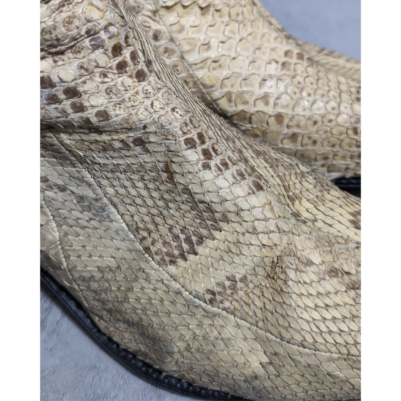 5351 POUR LES HOMMES】2000s python pointed toe 