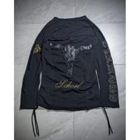 【Schorl】mixed buffalo ls tops