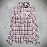 【L.G.B】shrink sleeve botton shirt
