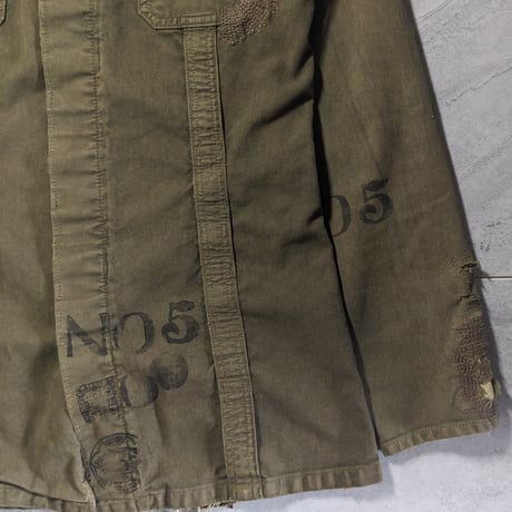 【SHARE SPIRIT】5th anniversary chaos military jacket