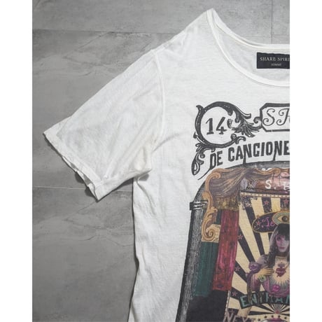 【SHARE SPIRIT】graphic big T