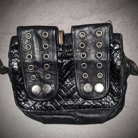 【Kmrii】00s python studs pouch