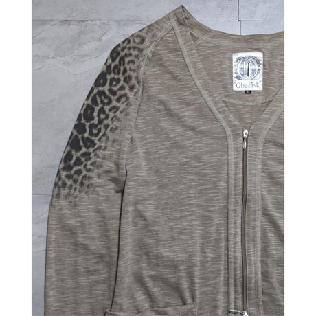 【Obelisk】leopard cardi