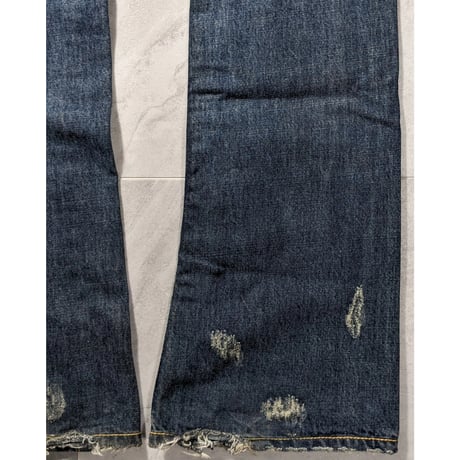 【Jackrose】eyelet flare jeans