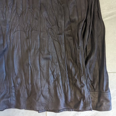 【TORNADO MART】wrinkled crocodile shirts