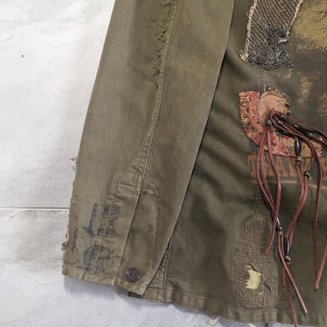 【SHARE SPIRIT】5th anniversary chaos military jacket
