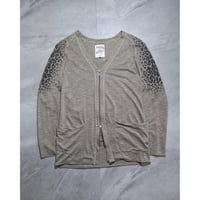 【Obelisk】leopard cardi