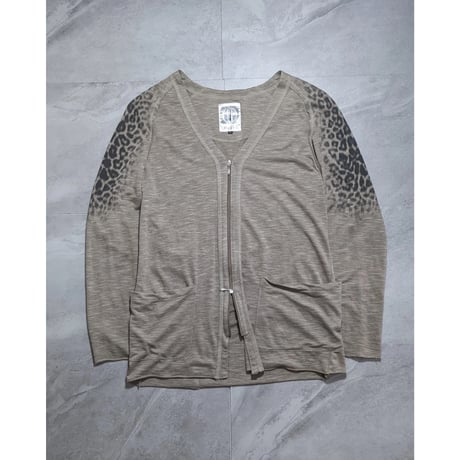 【Obelisk】leopard cardi