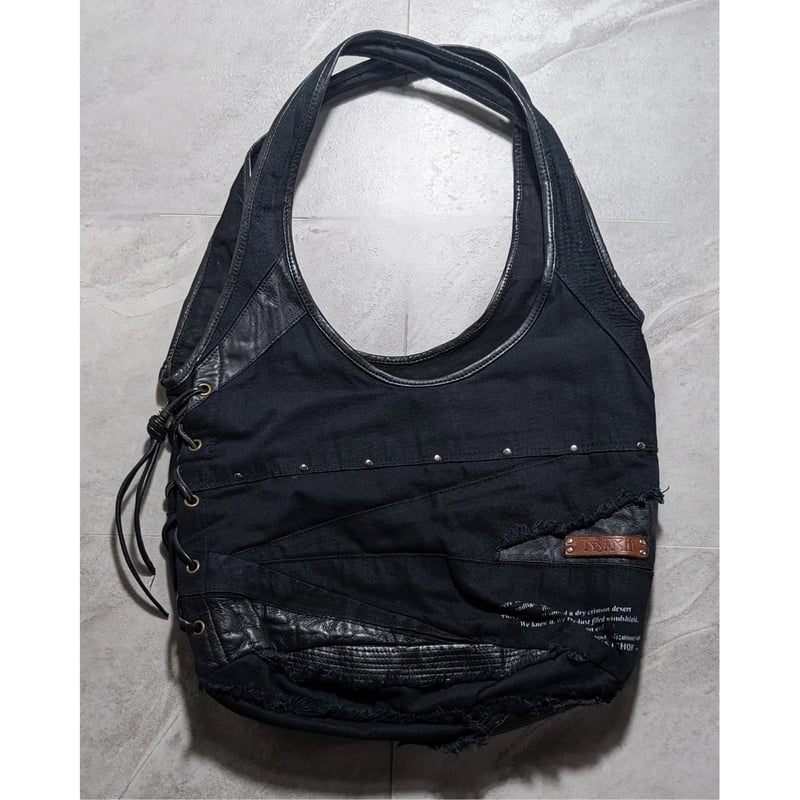 Kmrii】leather studs tote bag | Conglinoold