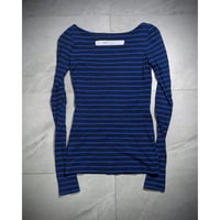 【Alice auaa】2000s border fit long T-shirts
