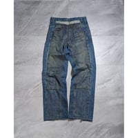【MIHARA YASUHIRO】2000s reconstructed fade denim