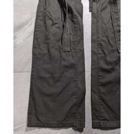 【L7 REAL HIP】 2000s lace-up bondage cargo pants